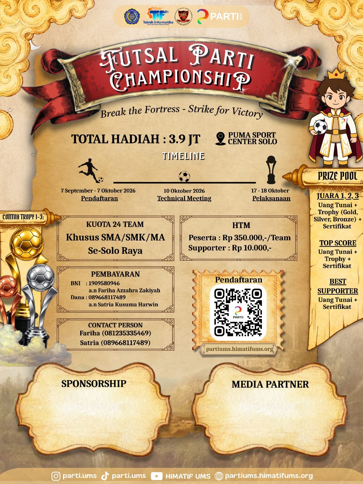 Poster Futsal Championship